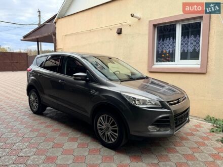 Серый Форд Куга, объемом двигателя 2 л и пробегом 165 тыс. км за 12700 $, фото 1 на Automoto.ua