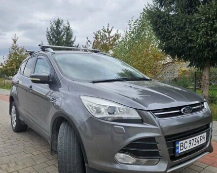 Серый Форд Куга, объемом двигателя 2 л и пробегом 121 тыс. км за 13500 $, фото 1 на Automoto.ua