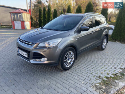 Форд Куга 2013 в Монастырище на Automoto.ua Серый Форд Куга, объемом двигателя 2 л и пробегом 239 тыс. км за 12200 $, фото 1 на Automoto.ua