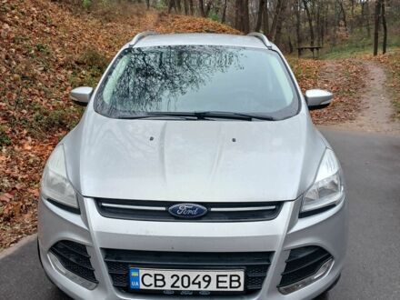 Форд Куга 2013 в Чернигове на Automoto.ua Серый Форд Куга, объемом двигателя 2 л и пробегом 195 тыс. км за 10800 $, фото 1 на Automoto.ua