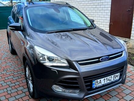 Серый Форд Куга, объемом двигателя 2 л и пробегом 200 тыс. км за 12350 $, фото 1 на Automoto.ua