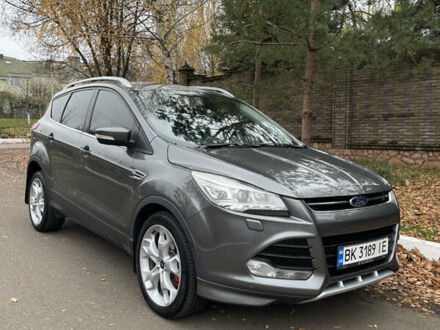 Серый Форд Куга, объемом двигателя 2 л и пробегом 209 тыс. км за 11700 $, фото 1 на Automoto.ua
