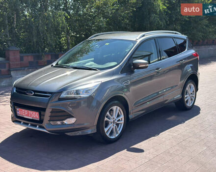 Серый Форд Куга, объемом двигателя 2 л и пробегом 150 тыс. км за 14700 $, фото 1 на Automoto.ua