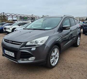 Серый Форд Куга, объемом двигателя 2 л и пробегом 197 тыс. км за 12950 $, фото 1 на Automoto.ua