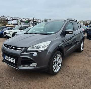 Серый Форд Куга, объемом двигателя 2 л и пробегом 197 тыс. км за 12950 $, фото 1 на Automoto.ua