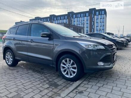 Форд Куга 2015 в Ивано-Франковске на Automoto.ua Серый Форд Куга, объемом двигателя 2 л и пробегом 191 тыс. км за 15500 $, фото 1 на Automoto.ua