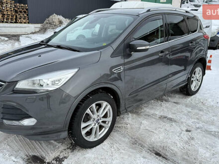 Серый Форд Куга, объемом двигателя 2 л и пробегом 220 тыс. км за 13700 $, фото 1 на Automoto.ua