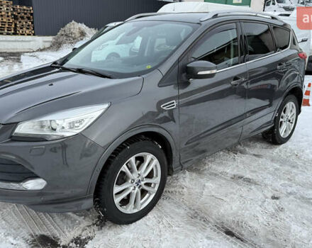 Серый Форд Куга, объемом двигателя 2 л и пробегом 220 тыс. км за 13700 $, фото 1 на Automoto.ua