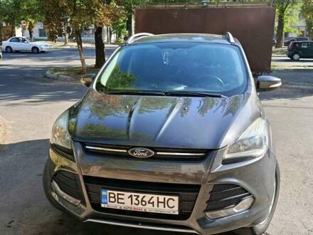 Серый Форд Куга, объемом двигателя 2 л и пробегом 177 тыс. км за 12600 $, фото 1 на Automoto.ua