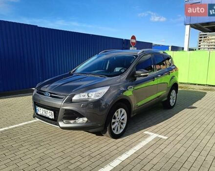 Серый Форд Куга, объемом двигателя 2 л и пробегом 140 тыс. км за 16500 $, фото 1 на Automoto.ua