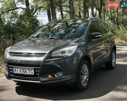 Серый Форд Куга, объемом двигателя 2 л и пробегом 30 тыс. км за 16342 $, фото 1 на Automoto.ua