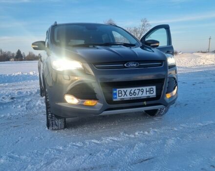 Серый Форд Куга, объемом двигателя 2 л и пробегом 155 тыс. км за 13999 $, фото 1 на Automoto.ua
