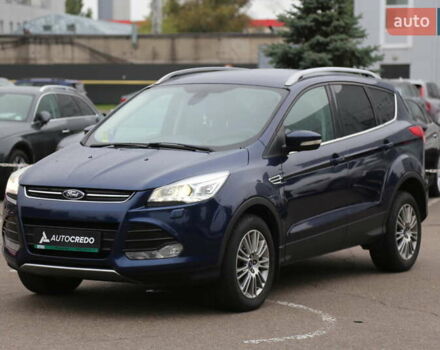 Форд Куга 2013 в Киеве на Automoto.ua Синий Форд Куга, объемом двигателя 2 л и пробегом 141 тыс. км за 12500 $, фото 2 на Automoto.ua