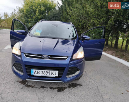 Синий Форд Куга, объемом двигателя 2 л и пробегом 242 тыс. км за 13900 $, фото 4 на Automoto.ua