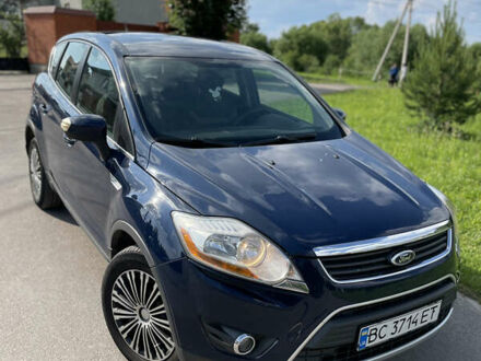 Синий Форд Куга, объемом двигателя 2 л и пробегом 245 тыс. км за 10950 $, фото 1 на Automoto.ua