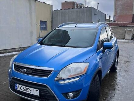 Форд Куга 2010 в Львове на Automoto.ua Синий Форд Куга, объемом двигателя 2.52 л и пробегом 162 тыс. км за 10000 $, фото 1 на Automoto.ua