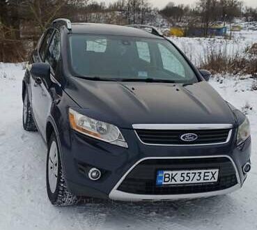 Синий Форд Куга, объемом двигателя 2 л и пробегом 252 тыс. км за 10500 $, фото 1 на Automoto.ua