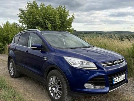 Форд Куга 2013 в Черновцах на Automoto.ua Синий Форд Куга, объемом двигателя 2 л и пробегом 134 тыс. км за 15500 $, фото 1 на Automoto.ua