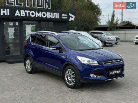 Синий Форд Куга, объемом двигателя 2 л и пробегом 134 тыс. км за 13100 $, фото 1 на Automoto.ua