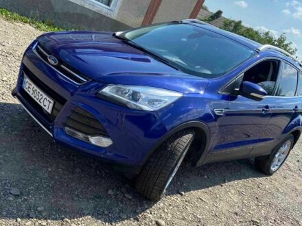 Синий Форд Куга, объемом двигателя 2 л и пробегом 120 тыс. км за 12000 $, фото 1 на Automoto.ua