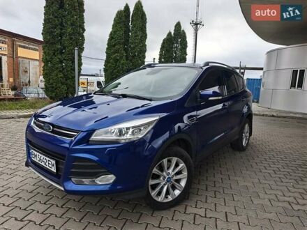 Синий Форд Куга, объемом двигателя 2 л и пробегом 180 тыс. км за 11999 $, фото 1 на Automoto.ua
