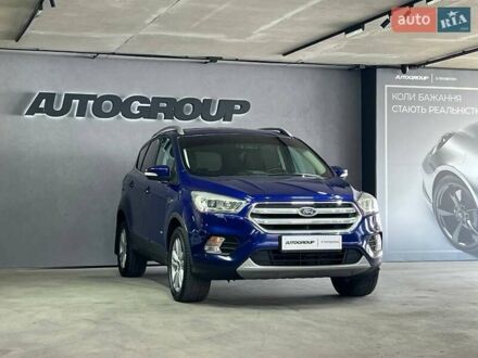 Форд Куга 2017 в Одессе на Automoto.ua Синий Форд Куга, объемом двигателя 2 л и пробегом 248 тыс. км за 14999 $, фото 1 на Automoto.ua