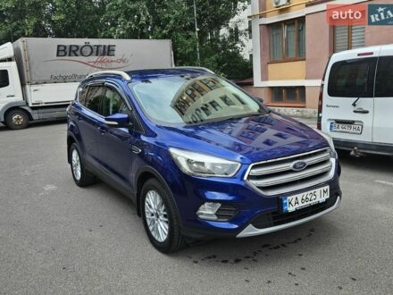 Синий Форд Куга, объемом двигателя 2 л и пробегом 132 тыс. км за 14400 $, фото 1 на Automoto.ua