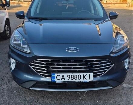Синий Форд Куга, объемом двигателя 2 л и пробегом 60 тыс. км за 25500 $, фото 1 на Automoto.ua