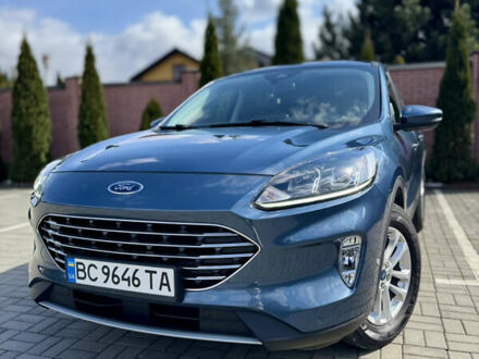 Форд Куга 2020 у Самборе на Automoto.ua Синій Форд Куга, об'ємом двигуна 1.5 л та пробігом 147 тис. км за 23500 $, фото 1 на Automoto.ua