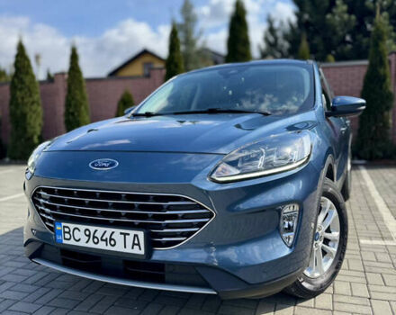 Синий Форд Куга, объемом двигателя 1.5 л и пробегом 147 тыс. км за 23500 $, фото 1 на Automoto.ua