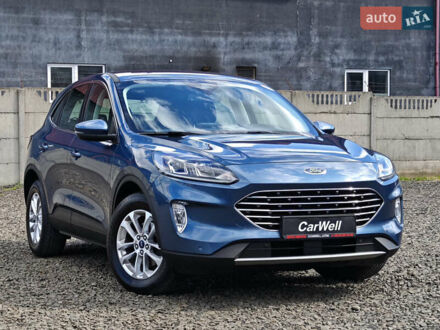 Форд Куга 2020 в Луцке на Automoto.ua Синий Форд Куга, объемом двигателя 1.5 л и пробегом 153 тыс. км за 21886 $, фото 1 на Automoto.ua
