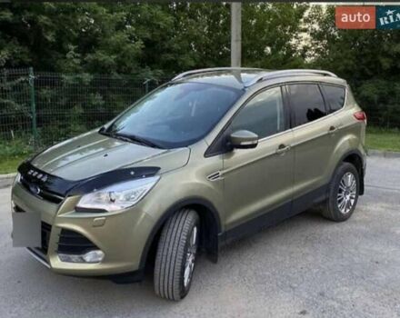 Зеленый Форд Куга, объемом двигателя 2 л и пробегом 185 тыс. км за 12100 $, фото 1 на Automoto.ua