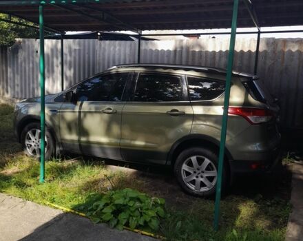 Зеленый Форд Куга, объемом двигателя 2 л и пробегом 147 тыс. км за 12000 $, фото 1 на Automoto.ua