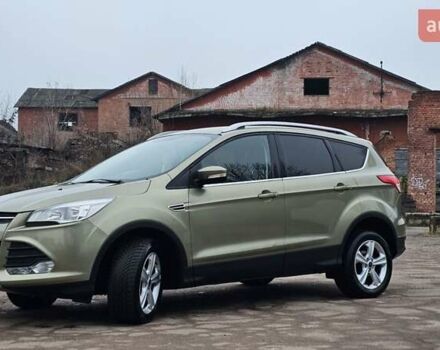 Зеленый Форд Куга, объемом двигателя 2 л и пробегом 155 тыс. км за 12500 $, фото 1 на Automoto.ua