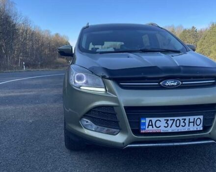Зелений Форд Куга, об'ємом двигуна 2 л та пробігом 196 тис. км за 12000 $, фото 1 на Automoto.ua