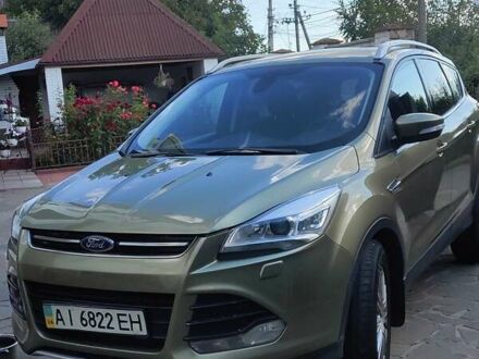 Форд Куга 2013 в Киеве на Automoto.ua Зеленый Форд Куга, объемом двигателя 2 л и пробегом 149 тыс. км за 15000 $, фото 1 на Automoto.ua