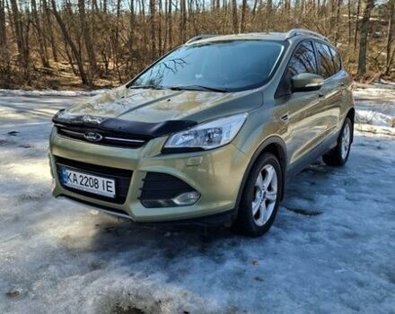 Зеленый Форд Куга, объемом двигателя 2 л и пробегом 189 тыс. км за 12300 $, фото 1 на Automoto.ua
