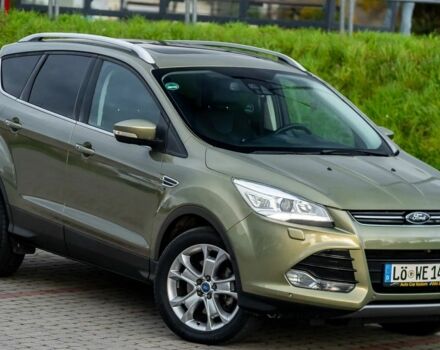 Зеленый Форд Куга, объемом двигателя 2 л и пробегом 206 тыс. км за 8100 $, фото 1 на Automoto.ua