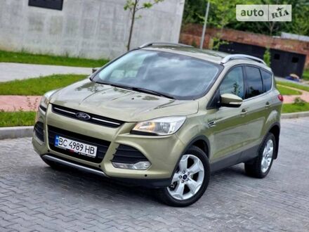 Форд Куга 2014 у Львові на Automoto.ua Зелений Форд Куга, об'ємом двигуна 2 л та пробігом 200 тис. км за 13999 $, фото 1 на Automoto.ua