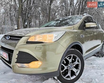 Зеленый Форд Куга, объемом двигателя 2 л и пробегом 158 тыс. км за 11990 $, фото 1 на Automoto.ua