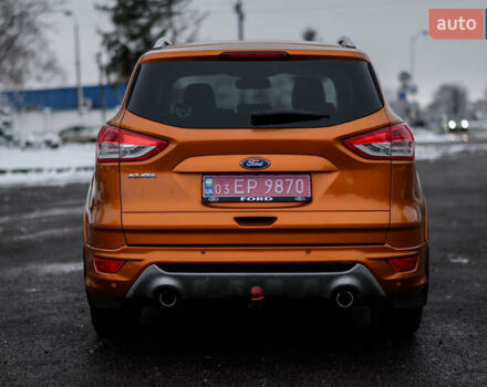 Оранжевый Форд Куга, объемом двигателя 2 л и пробегом 237 тыс. км за 14600 $, фото 9 на Automoto.ua