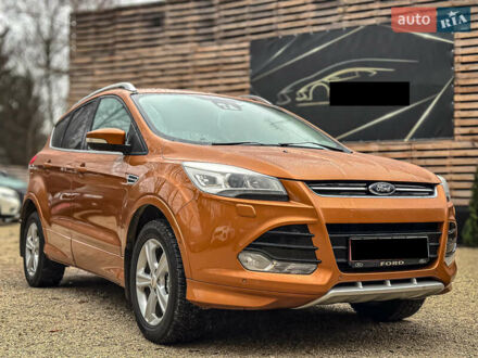 Оранжевый Форд Куга, объемом двигателя 2 л и пробегом 249 тыс. км за 14950 $, фото 1 на Automoto.ua