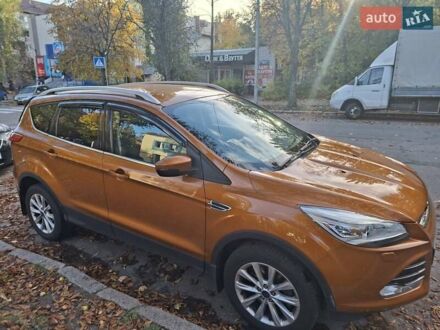Оранжевый Форд Куга, объемом двигателя 2 л и пробегом 157 тыс. км за 16000 $, фото 1 на Automoto.ua
