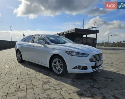 Форд Мондео 2017 в Ивано-Франковске на Automoto.ua Белый Форд Мондео, объемом двигателя 2 л и пробегом 170 тыс. км за 15500 $, фото 3 на Automoto.ua