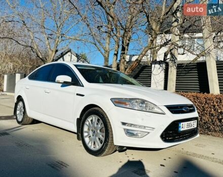 Білий Форд Мондео, об'ємом двигуна 2 л та пробігом 120 тис. км за 8500 $, фото 1 на Automoto.ua