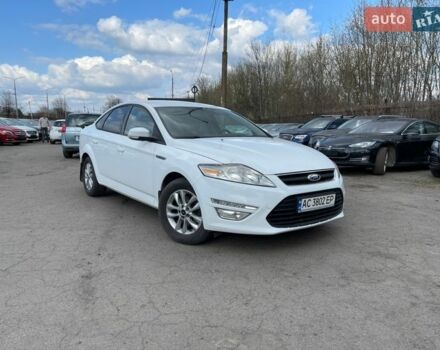 Белый Форд Мондео, объемом двигателя 2 л и пробегом 230 тыс. км за 7100 $, фото 1 на Automoto.ua
