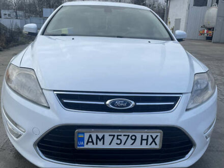 Белый Форд Мондео, объемом двигателя 2 л и пробегом 270 тыс. км за 8200 $, фото 1 на Automoto.ua