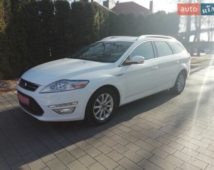 Белый Форд Мондео, объемом двигателя 2.2 л и пробегом 212 тыс. км за 9800 $, фото 1 на Automoto.ua