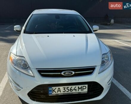 Белый Форд Мондео, объемом двигателя 2 л и пробегом 160 тыс. км за 9900 $, фото 1 на Automoto.ua