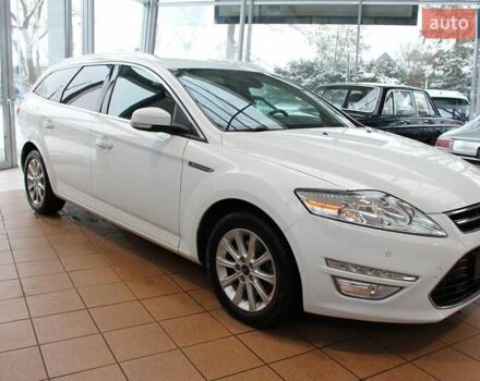 Белый Форд Мондео, объемом двигателя 2.2 л и пробегом 212 тыс. км за 8800 $, фото 1 на Automoto.ua